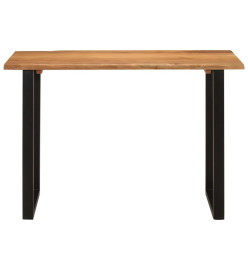 Table à dîner 110x50x76 cm Bois d'acacia solide