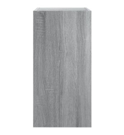 Meuble TV Sonoma gris 30,5x30x60 cm Bois d'ingénierie