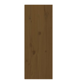 Armoires murales 2pcs Marron miel 30x30x80cm Bois de pin massif