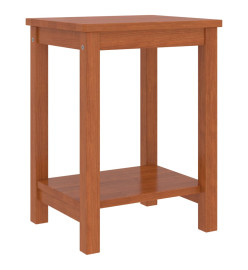 Table de chevet Marron miel 35x30x47 cm Bois de pin massif