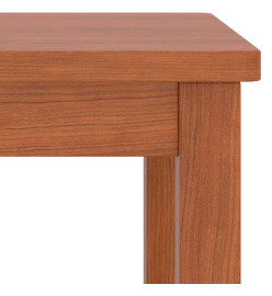 Table de chevet Marron miel 35x30x47 cm Bois de pin massif