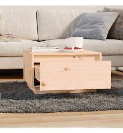 Table basse 55x56x32 cm Bois massif de pin