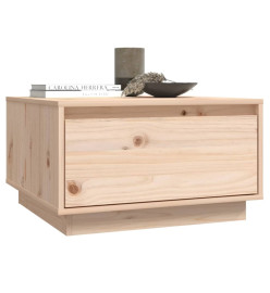 Table basse 55x56x32 cm Bois massif de pin