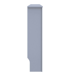 Cache-radiateur Anthracite 172x19x81 cm MDF