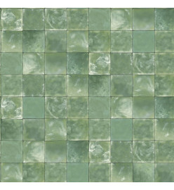 Evergreen Papier peint Tiles Vert