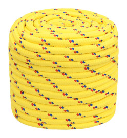 Corde de bateau Jaune 16 mm 250 m Polypropylène