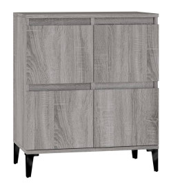 Buffet Sonoma gris 60x35x70 cm Bois d'ingénierie