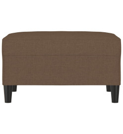 Repose-pied Marron 70x55x41 cm Tissu