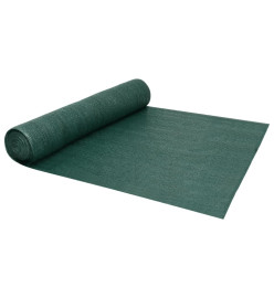 Filet brise-vue Vert 1,5x10 m PEHD 150 g/m²