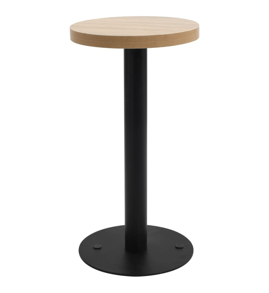 Table de bistro Marron clair 40 cm MDF