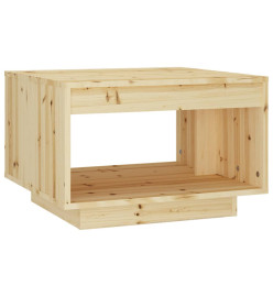 Table basse 50x50x33,5 cm Bois de sapin massif