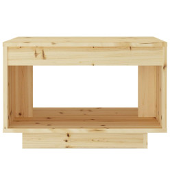 Table basse 50x50x33,5 cm Bois de sapin massif