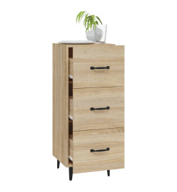 Buffet Chêne sonoma 34,5x34x90 cm Bois d'ingénierie