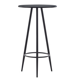 Ensemble de bar 3 pcs Plastique Noir