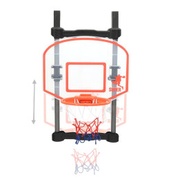 Ensemble de basket réglable de porte pour enfants