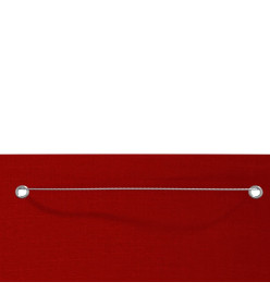 Écran de balcon Rouge 140x240 cm Tissu Oxford