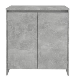 Buffet Gris béton 70x41x75 cm Bois d'ingénierie