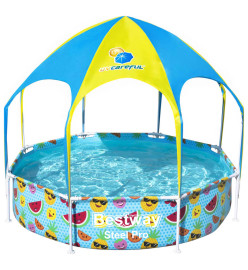 Bestway Piscine hors sol pour enfants Pro UV Careful Acier 244x51 cm