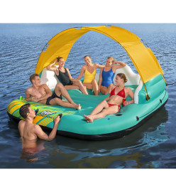 Bestway Île gonflable pour 5 personnes Sunny Lounge 291x265x83 cm