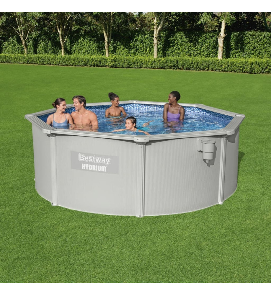 Bestway Piscine encadrée hors sol ronde Hydrium 360x120 cm