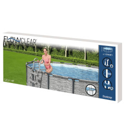 Bestway Échelle de piscine à 4 marches Flowclear 122 cm