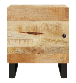 Table de chevet 40x33x46 cm Bois de manguier solide