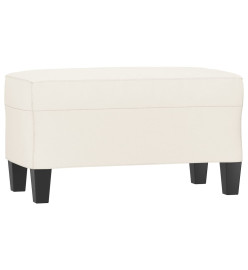 Banc Crème 70x35x41 cm Similicuir