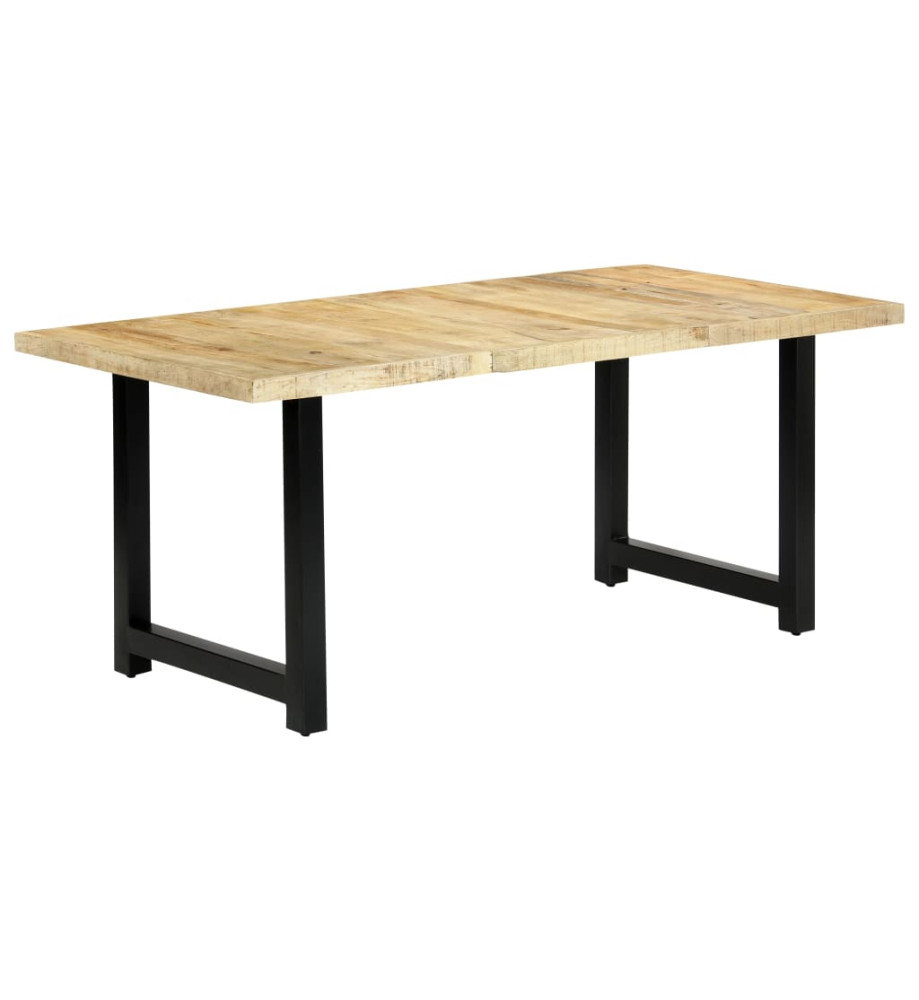 Table de salle à manger 180x90x76 cm Bois de manguier massif