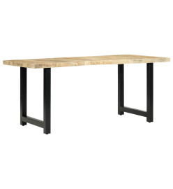 Table de salle à manger 180x90x76 cm Bois de manguier massif