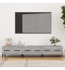 Meuble TV Sonoma gris 150x34,5x30 cm Bois d'ingénierie