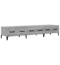 Meuble TV Sonoma gris 150x34,5x30 cm Bois d'ingénierie