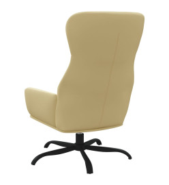 Fauteuil inclinable Crème Similicuir