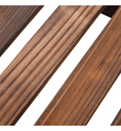 Support à fleurs 110x25x105 cm bois massif de sapin