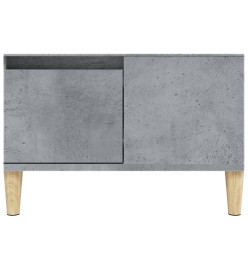 Table basse gris béton 55x55x36,5 cm bois d'ingénierie