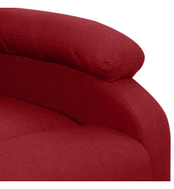 Fauteuil de massage Rouge bordeaux Tissu