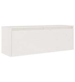 Meubles TV 5 pcs Blanc Bois massif de pin