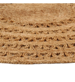 Tapis Jute tressé à la main 180 cm Rond