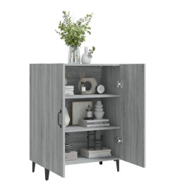 Buffet Sonoma gris 70x34x90 cm Bois d'ingénierie