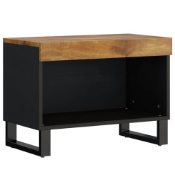 Meuble TV 60x33x43,5 cm bois massif de manguier