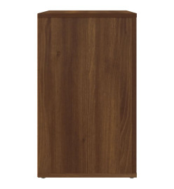 Table de chevet Chêne marron 50x36x60 cm Bois d'ingénierie