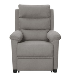 Fauteuil Gris clair Tissu