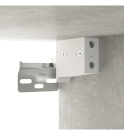 Ensemble de meubles TV 5 pcs Gris béton Bois d'ingénierie