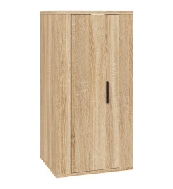 Ensemble de meubles TV 2 pcs chêne sonoma bois d'ingénierie