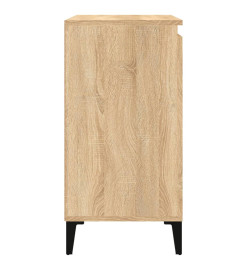 Table de chevet chêne sonoma 40x35x70 cm bois d'ingénierie