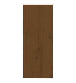 Armoire à vin Marron miel 62x25x62 cm Bois de pin massif