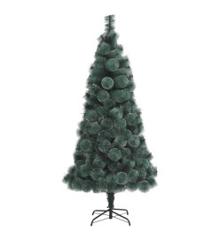 Sapin de Noël artificiel avec support Vert 180 cm PET