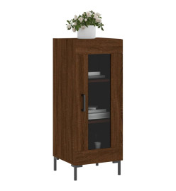 Buffet Chêne marron 34,5x34x90 cm Bois d'ingénierie