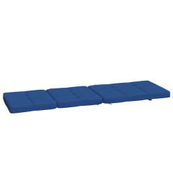 Coussins de chaise longue lot de 2 bleu royal tissu oxford