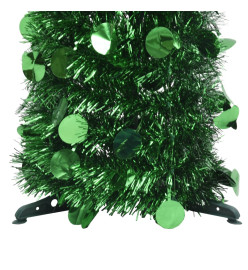 Sapin de Noël artificiel escamotable vert 180 cm PET