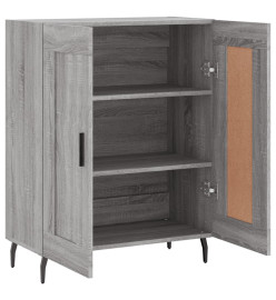 Buffet sonoma gris 69,5x34x90 cm bois d'ingénierie